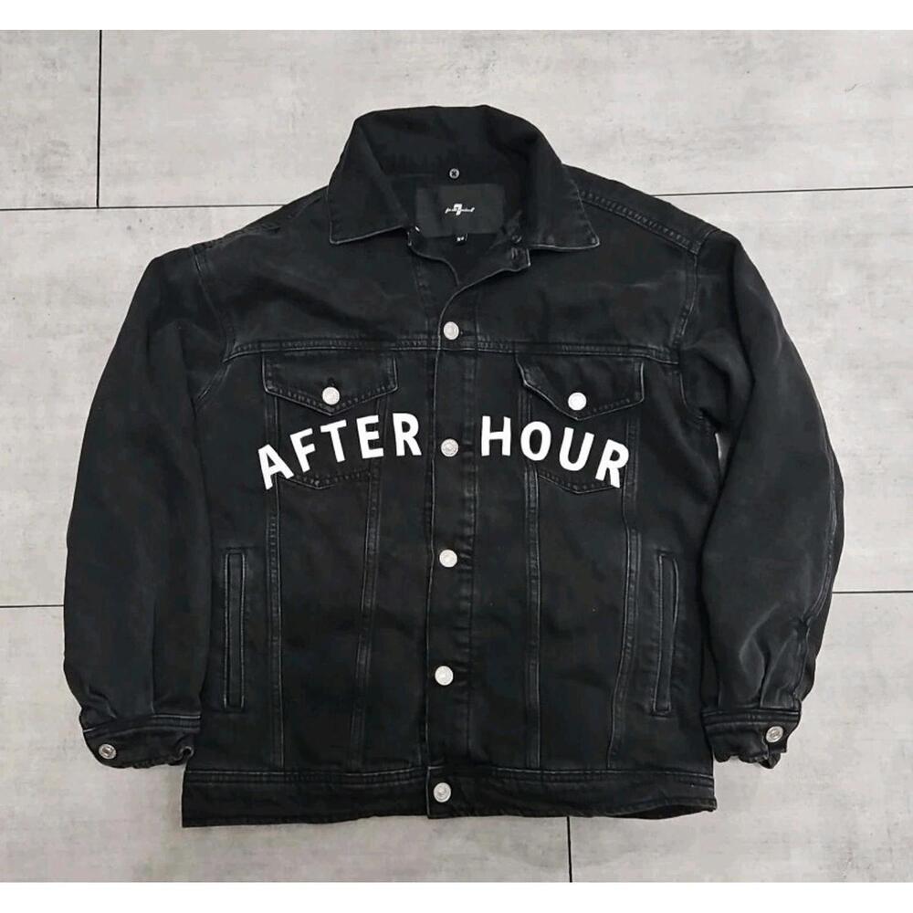 7 FOR ALL MANKIND‎ Easy Trucker Denim Jacket Size XS